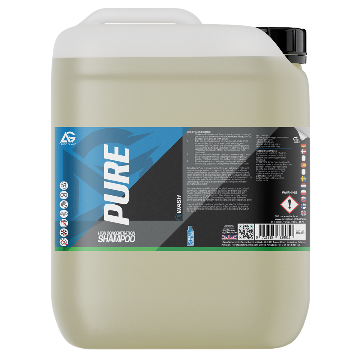 Pure - szampon o wysokim stężeniu